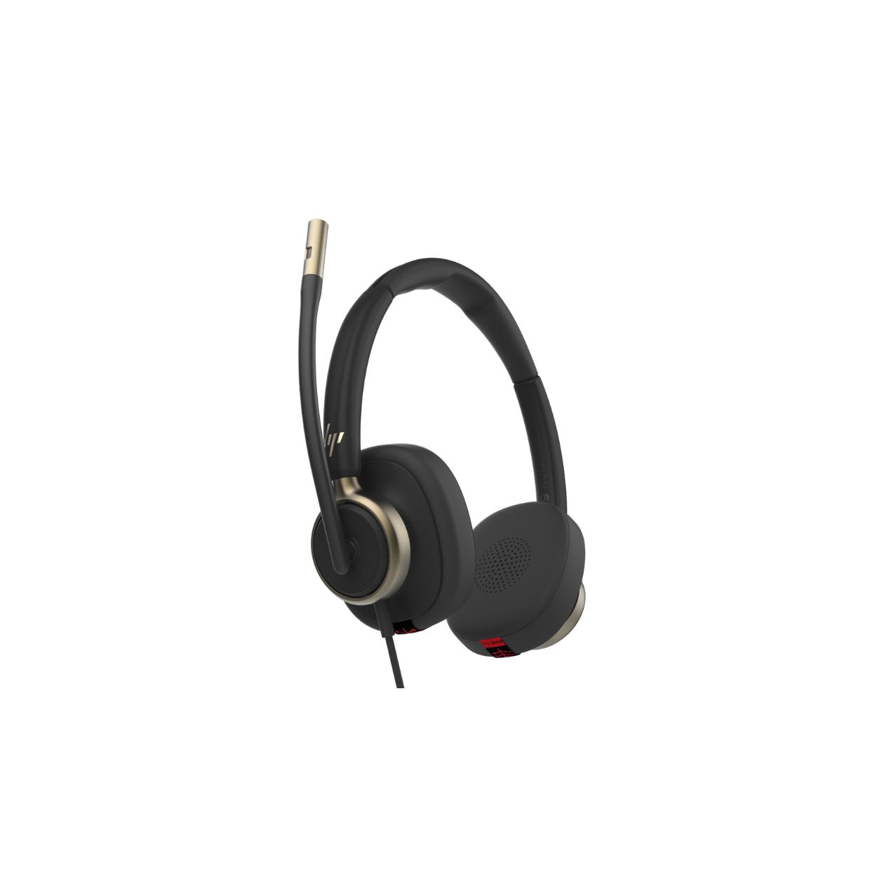 HP Poly Mission 825 Stereo USB Wired Headset (Bulk)