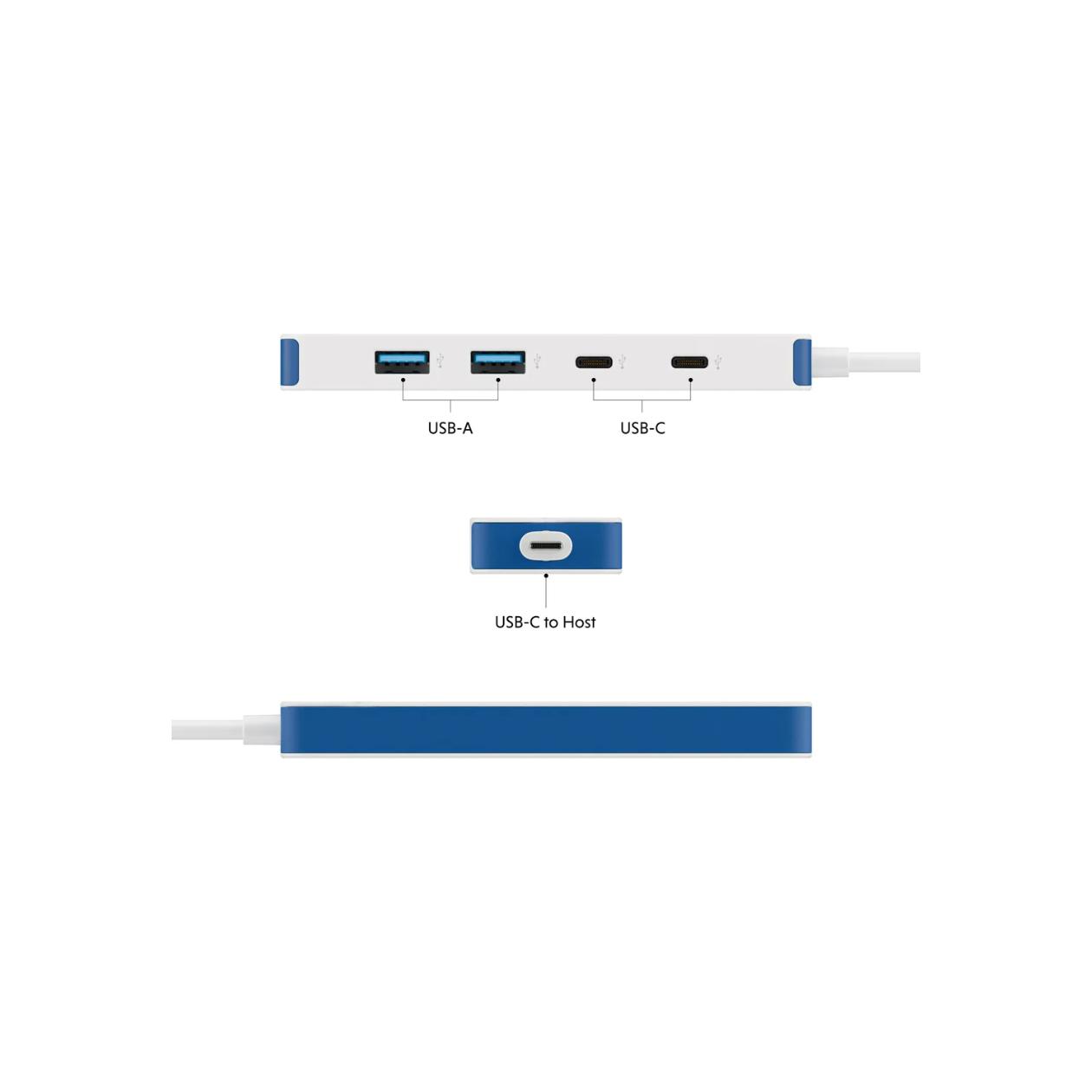 HyperDrive Flex 4 Port USB-C Combo Hub