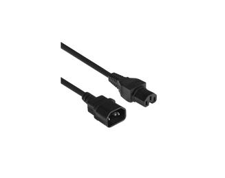 POWERCORD C14-C15 BK 3.00M. 1 stk
