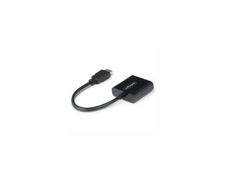 StarTech.com HDMI to VGA Adapter, 1080p, Active Video Converter - Adapter - HDMI male to HD-15 (VGA) female - 18.95 cm - black - 1080p support, active, bus powered