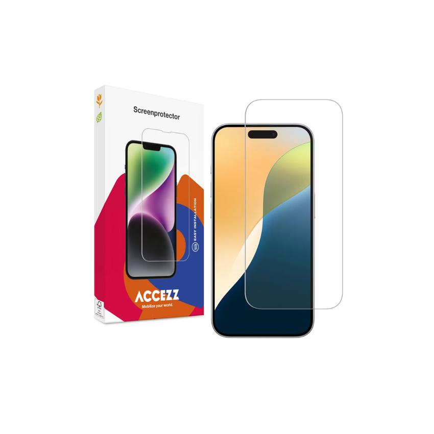 Accezz Tempered Glass Screen Protector for the Apple iPhone 17 / 17 Pro / 16 Pro