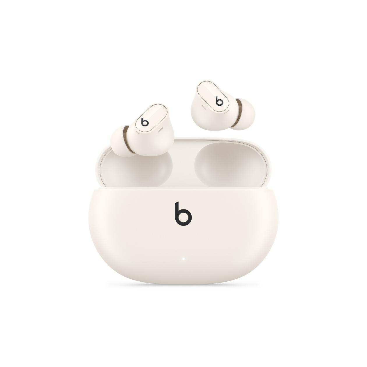 Beats Studio Buds + - True wireless earphones with mic - in-ear - Bluetooth - active noise cancelling - ivory