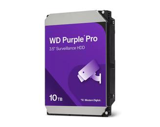 WD Purple Pro WD102PURP - Hard drive - 10 TB - internal - 3.5\" - SATA 6Gb/s - 7200 rpm - buffer: 512 MB