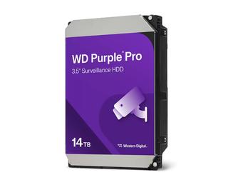 WD Purple Pro WD141PURP - Hard drive - 14 TB - internal - 3.5\" - SATA 6Gb/s - 7200 rpm - buffer: 512 MB