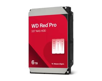 WD Red Pro WD6005FFBX - Hard drive - 6 TB - internal - 3.5\" - SATA 6Gb/s - 7200 rpm - buffer: 256 MB