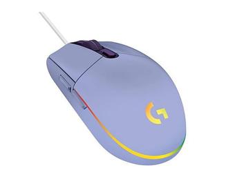 Logitech Gaming Mouse G203 LIGHTSYNC - Mouse - optical - 6 buttons - wired - USB - lilac - for Komplett Epic Gaming PC a125