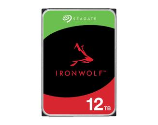 Seagate IronWolf ST12000VN0008 - Hard drive - 12 TB - internal - 3.5\" - SATA 6Gb/s - 7200 rpm - buffer: 256 MB