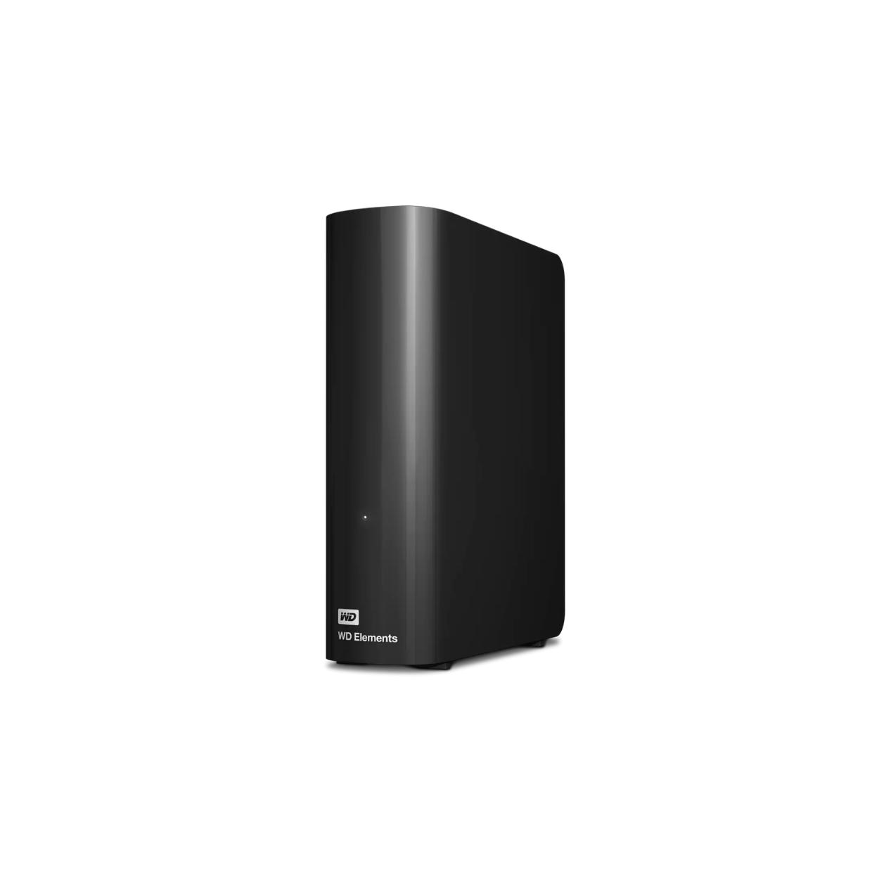 WD Elements Desktop WDBWLG0100HBK - Hard drive - 10 TB - external (desktop) - USB 3.0