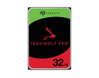 Seagate IronWolf Pro ST32000NT000 - Hard drive - 32 TB - internal - 3.5\" - SATA 6Gb/s - 7200 rpm - with 3 years Seagate Rescue Data Recovery