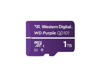WD Purple WDD100T1P0C-85AEL0 - Flash memory card - 1 TB - UHS-I U1 / Class10 - microSDXC - purple
