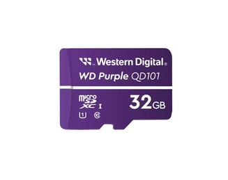 WD Purple WDD032G1P0C-85AEL0 - Flash memory card - 32 GB - UHS-I U1 / Class10 - microSDXC - purple