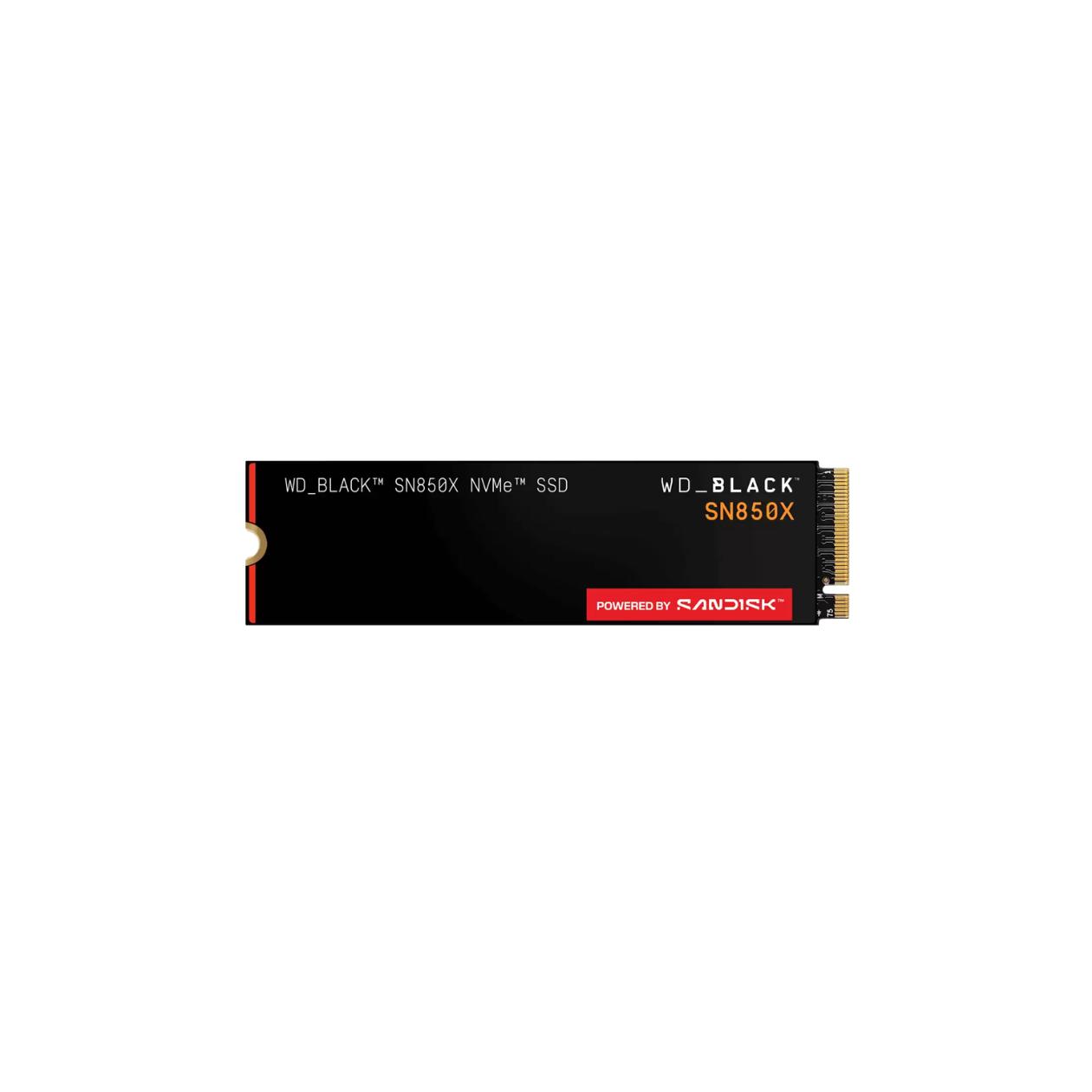 WD_BLACK SN850X WDS800T2X0E-00CDD0 - SSD - encrypted - 8 TB - internal - M.2 2280 - PCIe 4.0 x4 (NVMe) - TCG Opal Encryption 2.01