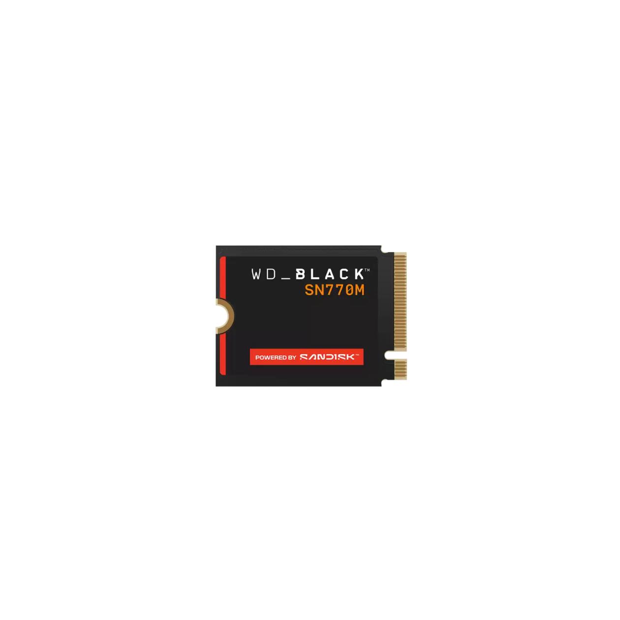WD Black SN770M WDBDNH0020BBK-WRSN - SSD - 2 TB - internal - M.2 2230 - PCIe 4.0 x4 (NVMe)