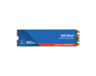 WD Blue SA510 WDS250G3B0B-00AXS0 - SSD - 250 GB - internal - M.2 2280 - SATA 6Gb/s - blue