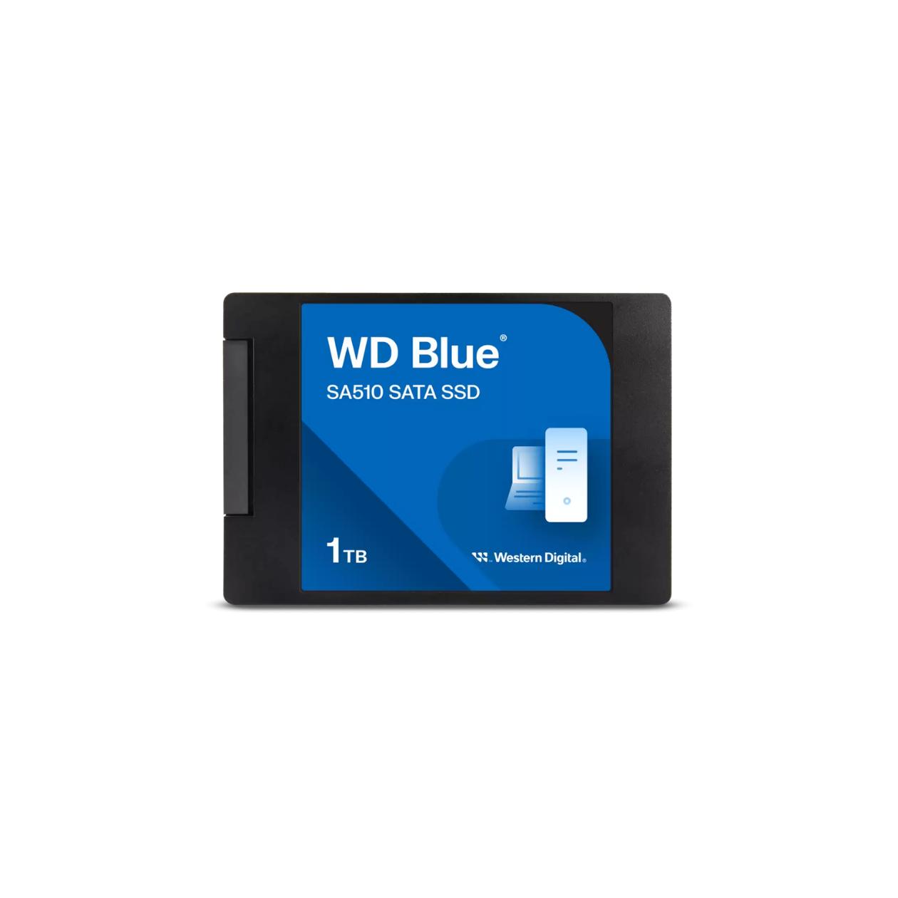 WD Blue SA510 WDS100T3B0A-00AXR0 - SSD - 1 TB - internal - 2.5\" - SATA 6Gb/s