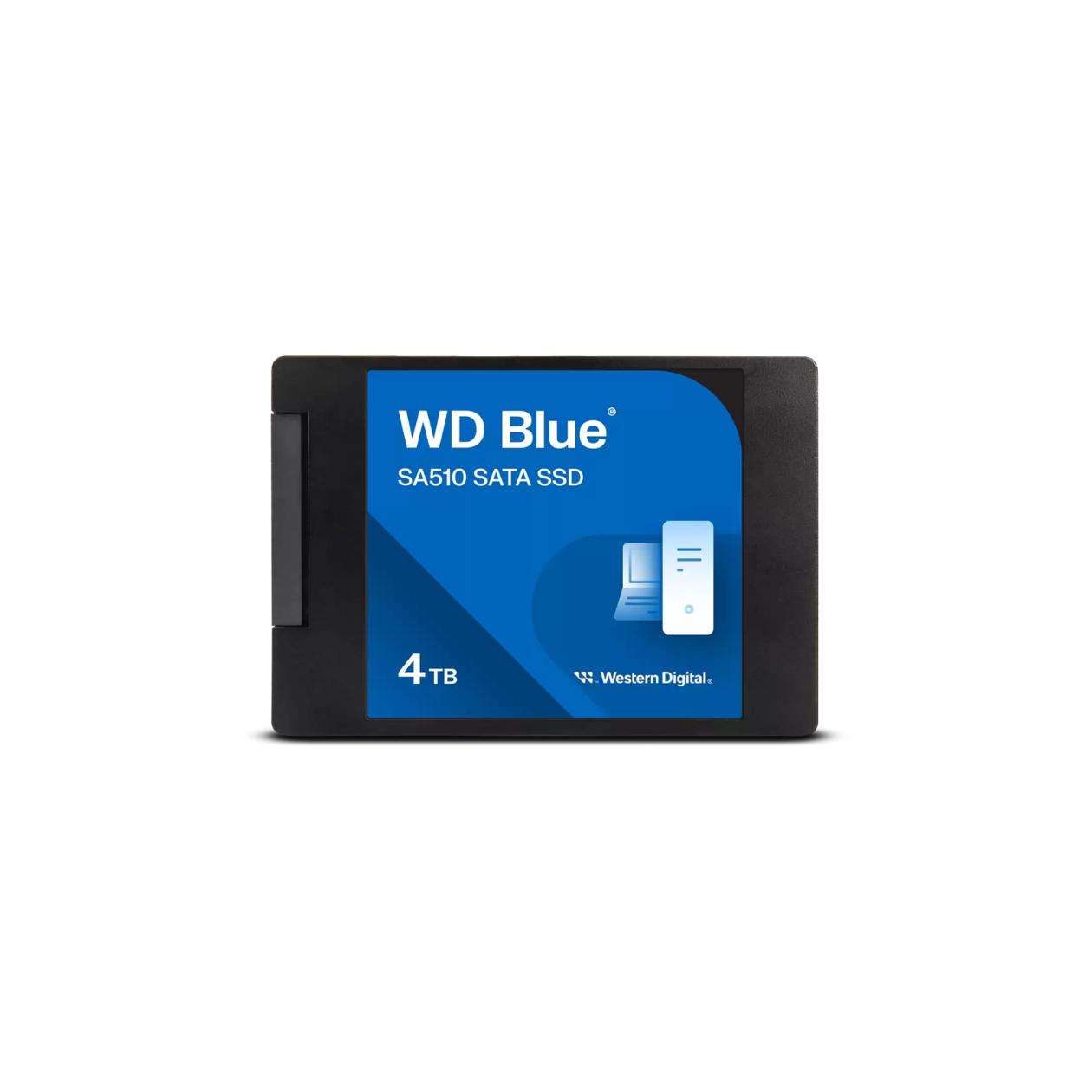 WD Blue SA510 WDS400T3B0A-00C7K0 - SSD - 4 TB - internal - 2.5\" - SATA 6Gb/s
