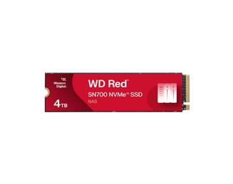 WD Red SN700 WDS400T1R0C-68BDK0 - SSD - 4 TB - internal - M.2 2280 - PCIe 3.0 x4 (NVMe)