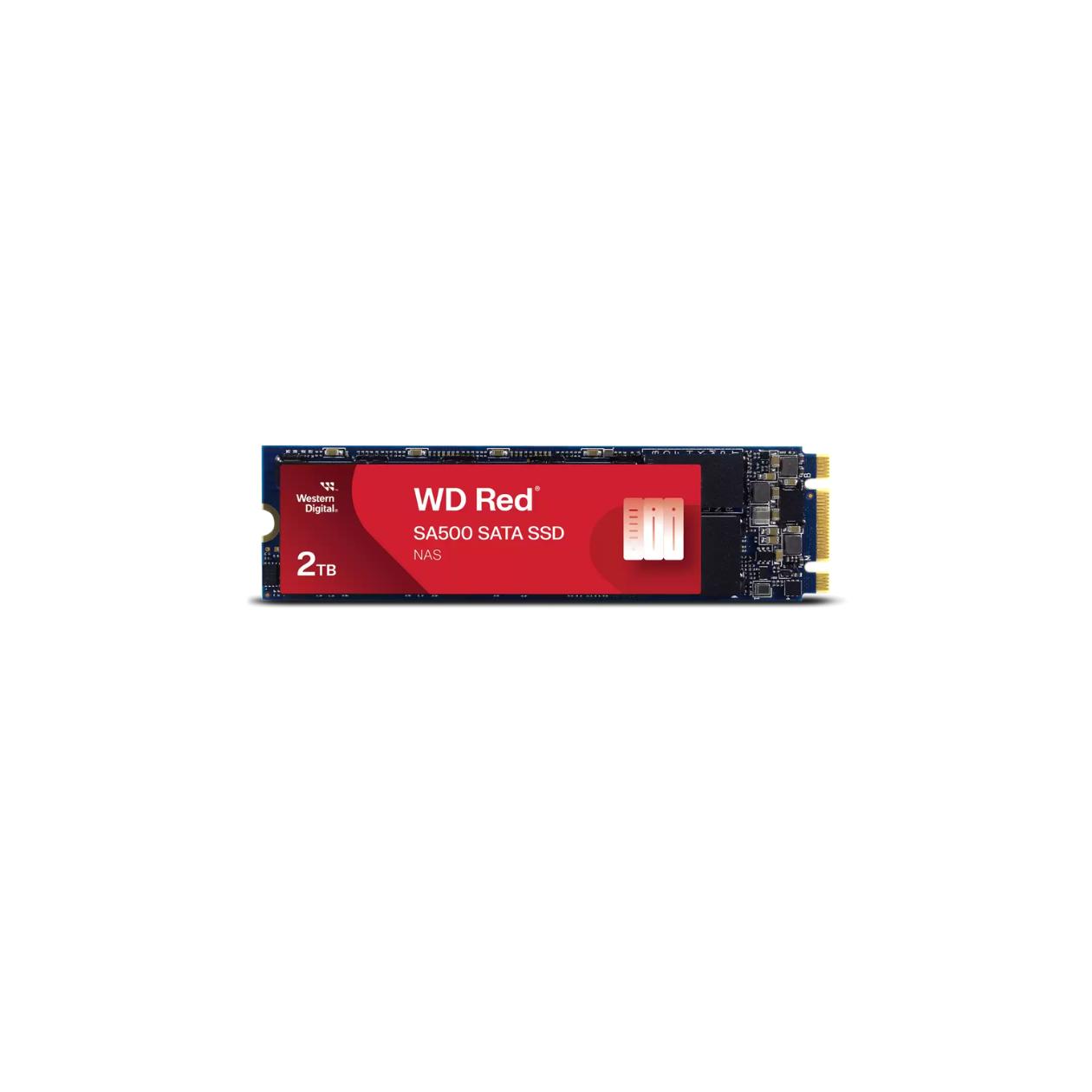 WD Red SA500 WDS200T1R0B-68A4Z0 - SSD - 2 TB - internal - M.2 2280 - SATA 6Gb/s