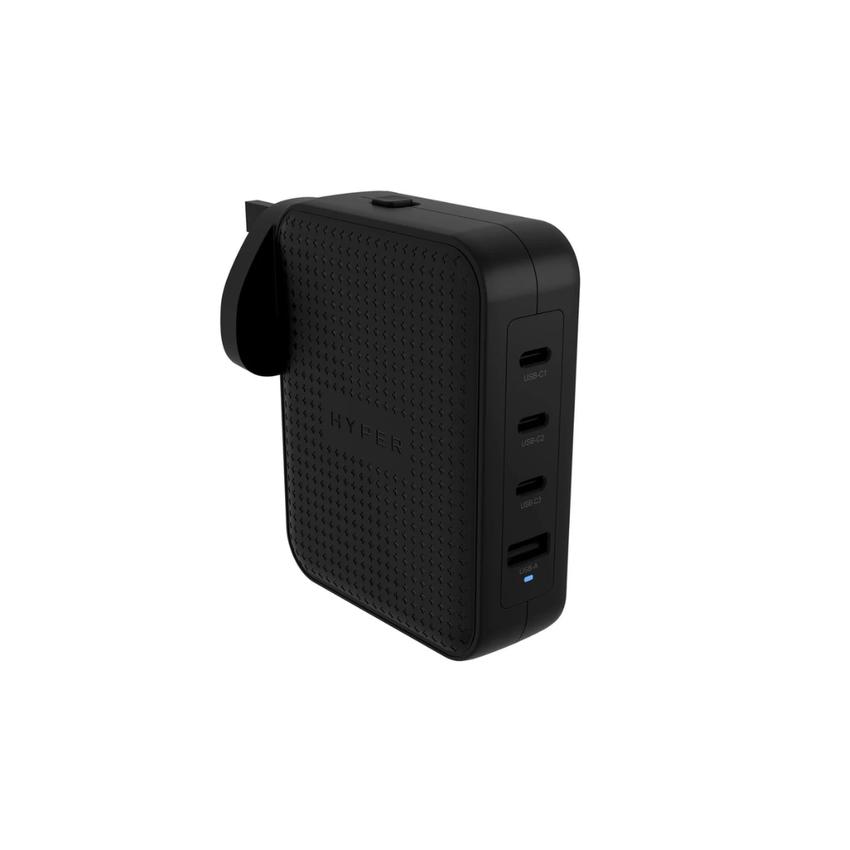 HyperJuice - Power adapter - 145 Watt - output connectors: 4 - black