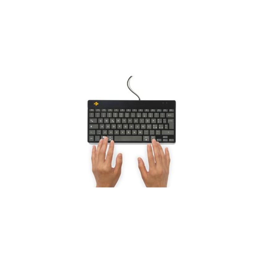 Ergonomic KB Comp QWERTY(IT) wired black