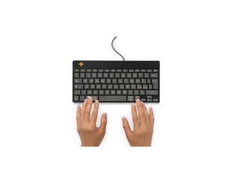 Ergonomic KB Comp QWERTY(IT) wired black