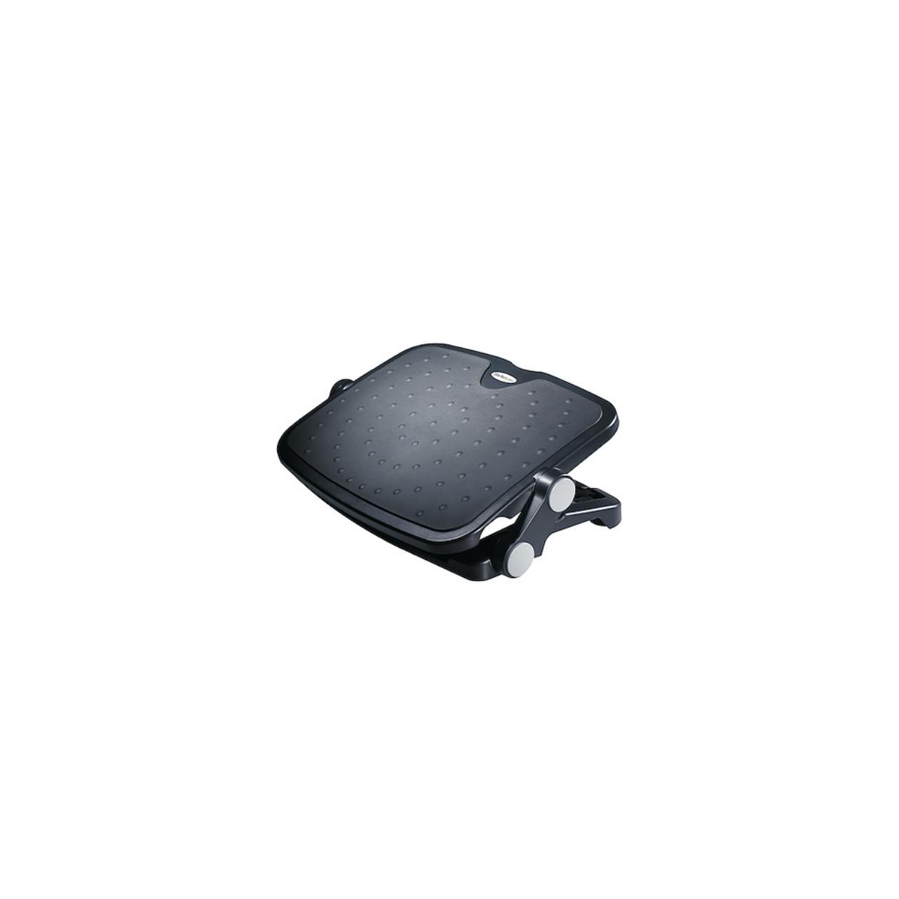 StarTech.com Voetensteun voor onder het bureau – 18 inch x 14 inch – in hoogte en hoek verstelbaar – voetenbankje – voetensteun voor het bureau – voetensteun voor op kantoor (FTRST1) – voetensteun – zwart