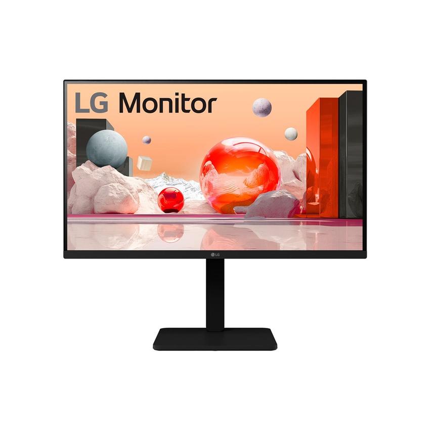 LG 27BA450-B - LED monitor - 27\" - 1920 x 1080 Full HD (1080p) @ 100 Hz - IPS - 250 cd/m² - 1300:1 - 5 ms - HDMI, VGA, DisplayPort - speakers